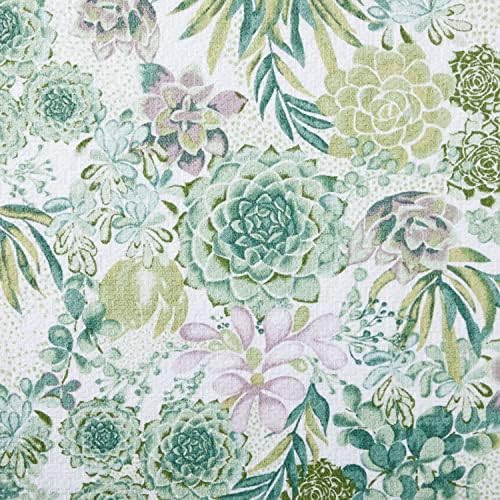Martha Stewart Dual Purpose Kitchen Towel 2-Pack Set, Succulents - Image 3