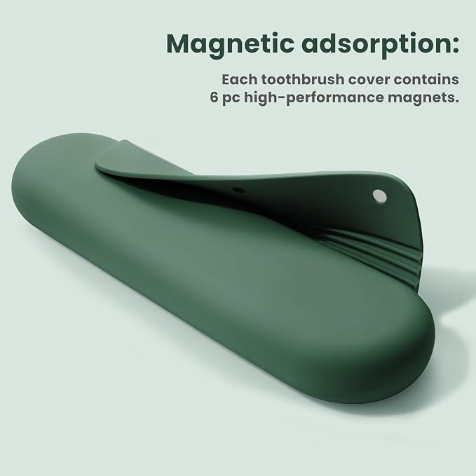 Silicone Electric Toothbrush Travel Case, Manual Toothbrush Travel Cover - Image 5