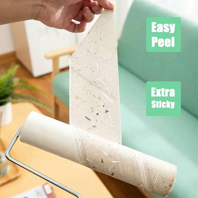 8.7 inch Lint Roller Refills Only, Compatible - Image 6