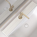 Fast Drying Kitchen Sink Splash Guard, Durable Stone Kitchen Faucet Mat by Unknown