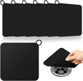 6 Pack Drain Covers for Bugs, 6 X 6 Inch, Anti Odor and Cockroach, Kitchen by Yinkin