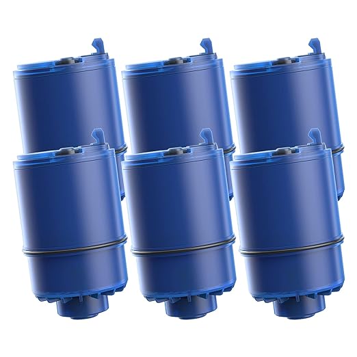 AQUA CREST Filter Replacement for PUR® Water Filter Replacement, 6 Pack | by AQUACREST
