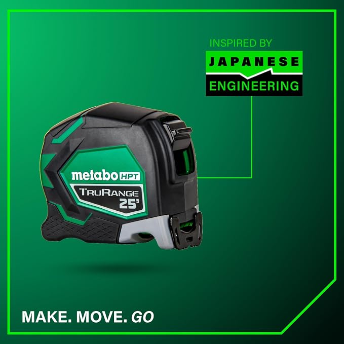 Metabo HPT 25 TruRange Measuring Tape - Image 16