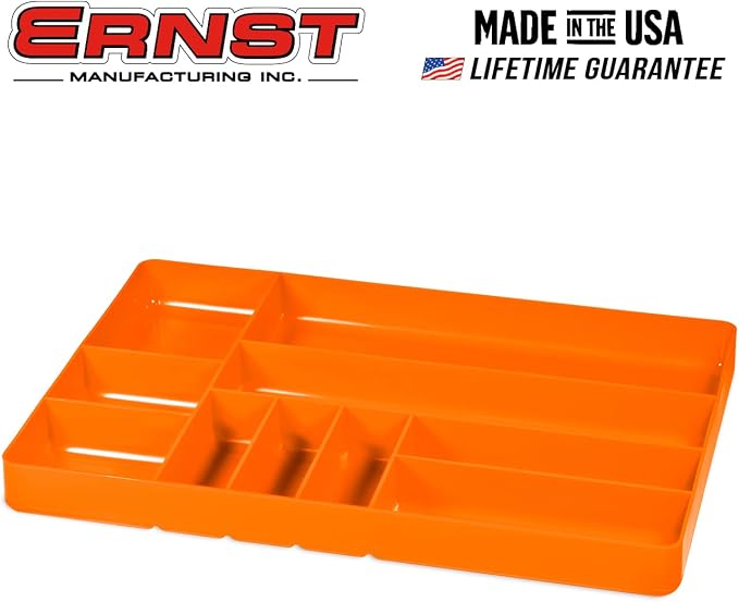 Ernst Manufacturing Tool Garage Organizer Tray, 10-Compartments - Image 8