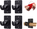 CIEMGNZOC 4 PCS Curtain Rod Bracket Holder, Universal Self Adhesive Wall Mount by CIEMGNZOC