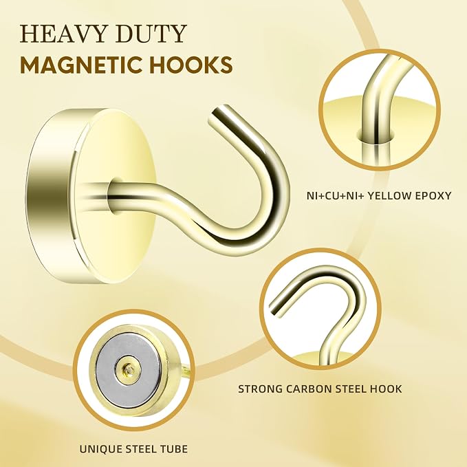 Neosmuk Magnetic Hooks Steel Tube Design - Image 6