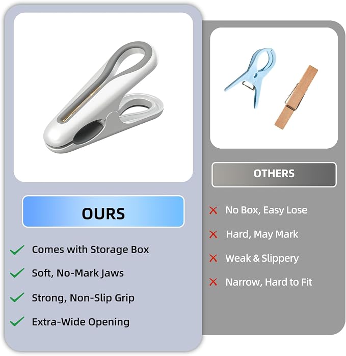 Plastic ClothesPins Heavy Duty Out door 24 Pack - Image 3