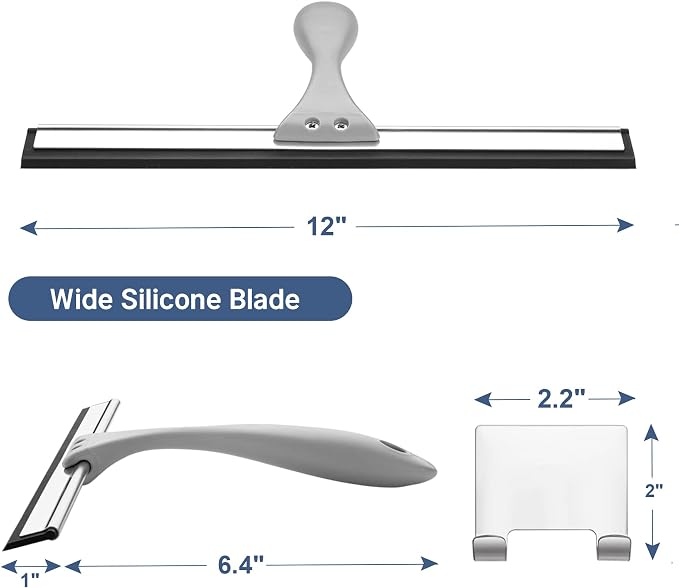 AmazerBath Squeegee for Shower Glass Doors - Image 2