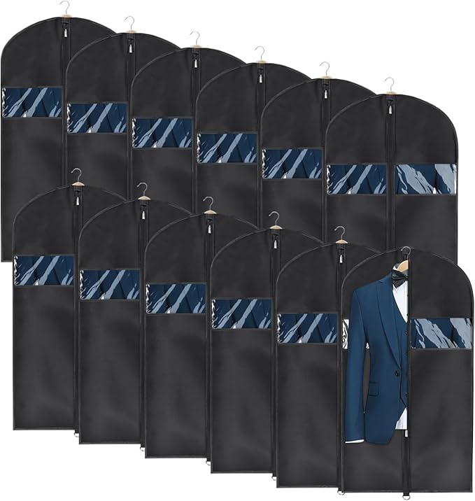 Univivi Garment Bag Suit Bag for Storage and Travel, 43 Inch, Oxford Fabrics by Univivi