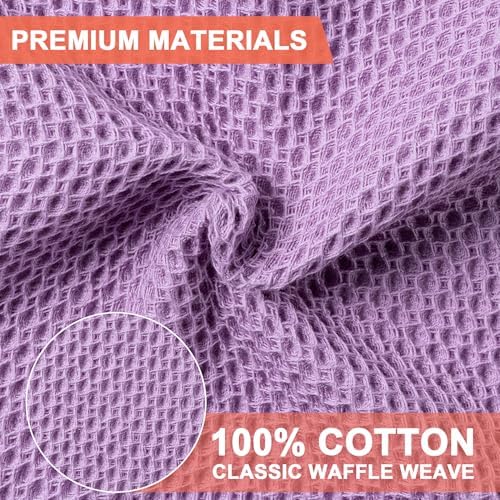 Kitchen Towels 6-Pack Kitchen Dish Cloths, 100% Cotton, 12x12 In - Image 2