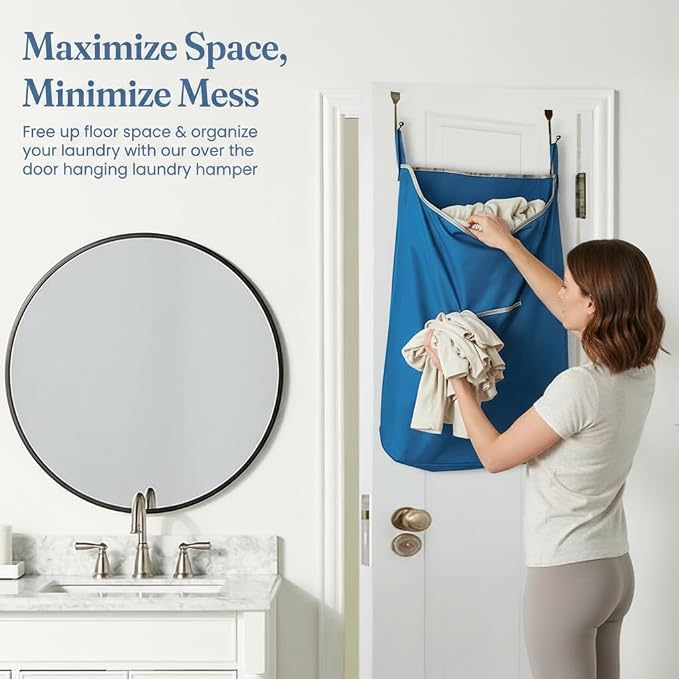 The Fine Living Co. X-Large Hanging Laundry Hamper - Image 3
