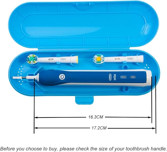 Nincha Portable Replacement Plastic Electric Toothbrush Travel Case - Image 4