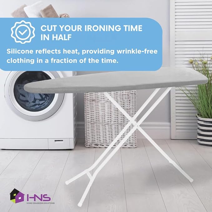 HOLDN’ STORAGE Ironing Board Cover 15 x 54 Padding - Image 6