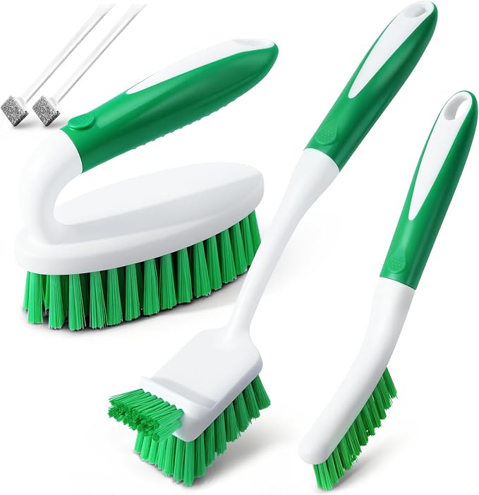 Holikme 5 Pack Cleaning Brush Scrub Brush Kitchen Brush by Holikme