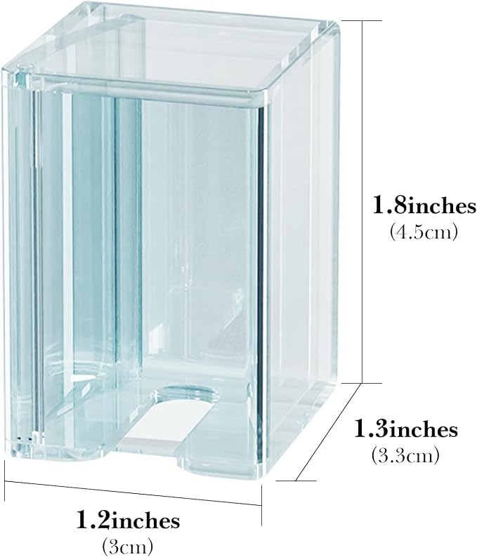 4 Pack Toothbrush Holders for Bathrooms Shower, Wall Mount Toothbrush Organizer - Image 2