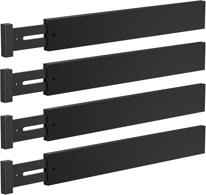 4 PCS Drawer Divider, Expandable Separators by Unknown