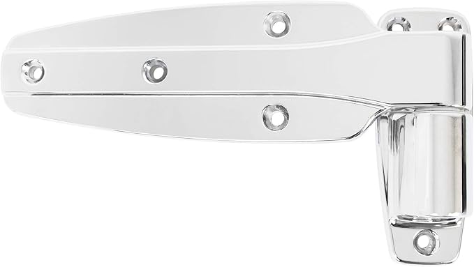 Kason 1245 Reversible Cam-Rise Hinge Chrome Finish for Freezer/Cooler/Refrigerator, 1245-201-54 (1-7/8" Offset)