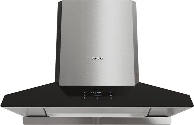 FOTILE EMG9050 36" Wall-mount Range Hood 1300 CFMs with Motion Control, 2 Speed Settings and Auto Turbo Mode | Auto-adjustable Capture Shield Technology | Delay Shutoff and Detachable Oil Plate