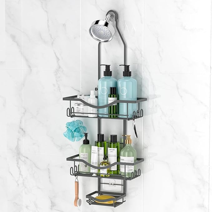 REINHARDT Adjustable Shower Caddy Hanging Rustproof Shower Organizer by REINHARDT