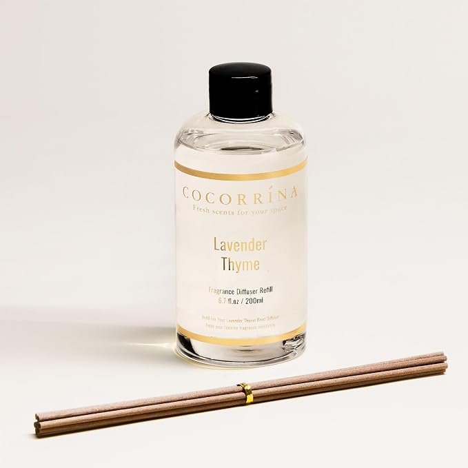 Refill- Lavender Thyme 6.7 Fl.oz Reed Diffuser Refill - Image 2