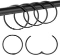 30Pcs Shower Curtain Hooks, Metal Round Shower Curtain Hooks Roman Rings by Mafegu