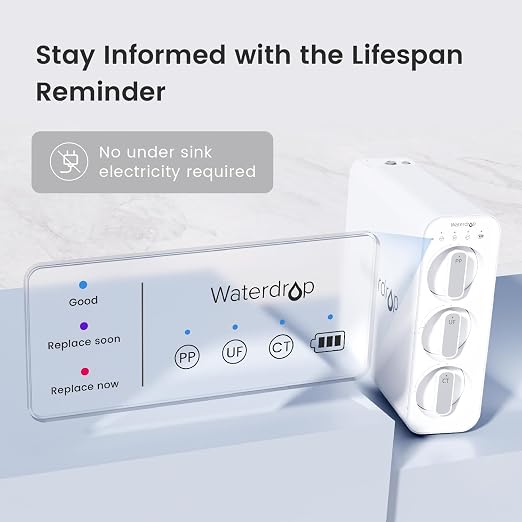 Waterdrop TSU-WB 0.01μm Ultra-Filtration Under Sink Water Filter System | - Image 8
