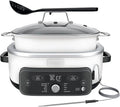 Ninja PRO Plus with 11-in-1 Smart Cook SystemPRO MC1000 8.5Qt Multicooker, Cooker,Warmer, Glass Lid, Integrated Spoon, Nonstick (WHITE)