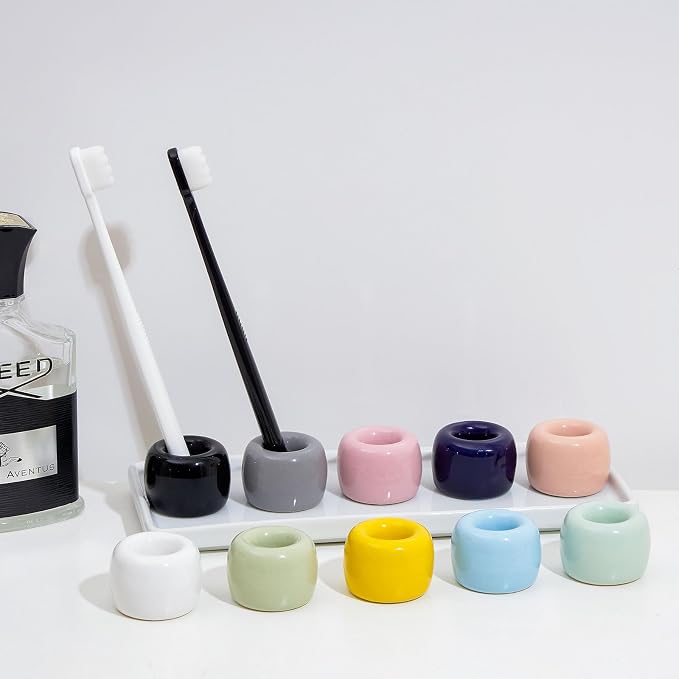 AirMoon Mini Ceramic Toothbrush Holder - Image 4