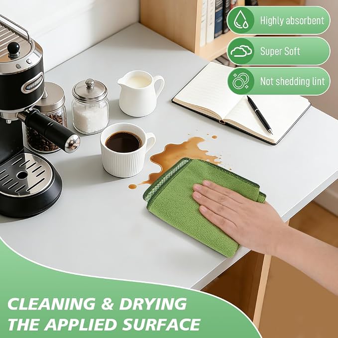 SINLAND Dish Cloth for Washing Dishes Kitchen Washcloth Cleaning Cloth - Image 4