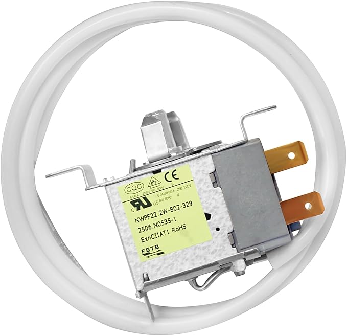 5304522330 Refrigerator Temperature Control Thermostat Fits for Frigidaire White Westinghouse Refrigerator,Replaces 4961212,AP6976293,PS12731508,EAP12731508