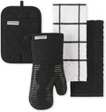 KitchenAid Quilted Cotton Terry Cloth Oven Mitt, Pot Holder, Kitchen Towel by KitchenAid