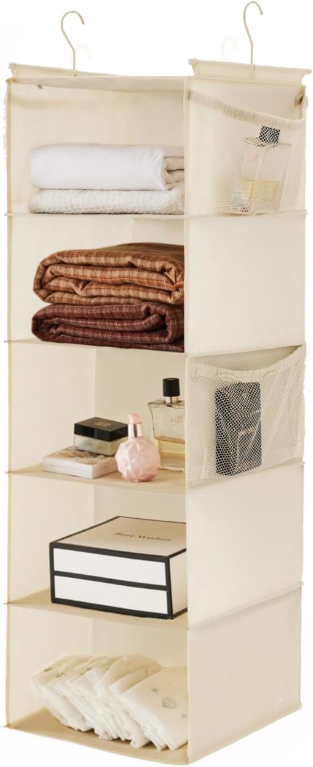 MAX Houser 5 Tier Hanging Closet Organizer by MAXHouser
