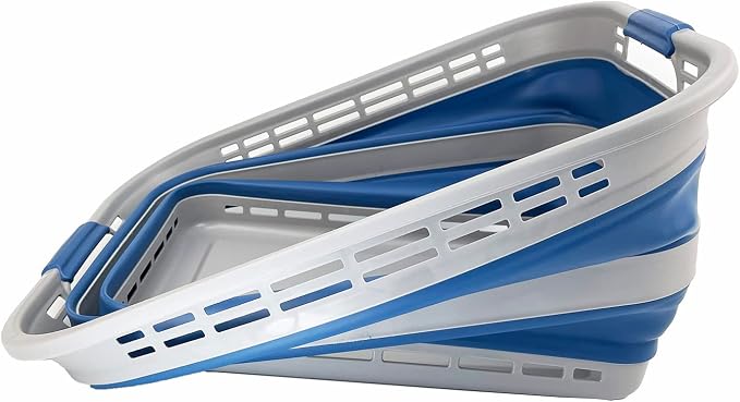 SAMMART 42L Collapsible Plastic Laundry Basket - Image 3
