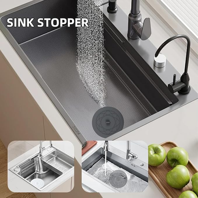 Tub Stopper 2PCS, Bathtub Drain Stopper, 6 inches Bathtub Tub Drain Cover - Image 6