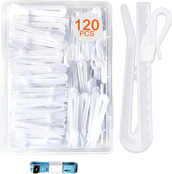 Adjustable Pinch Pleat Curtain Hooks, Only by Unknown