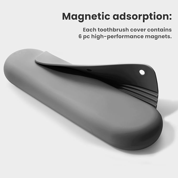Silicone Electric Toothbrush Travel Case, Manual Toothbrush Travel Cover - Image 5