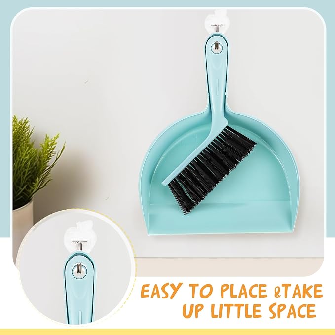 Sliner 18 Pack Mini Dustpan Brush Set Small Broom Set Bulk - Image 5
