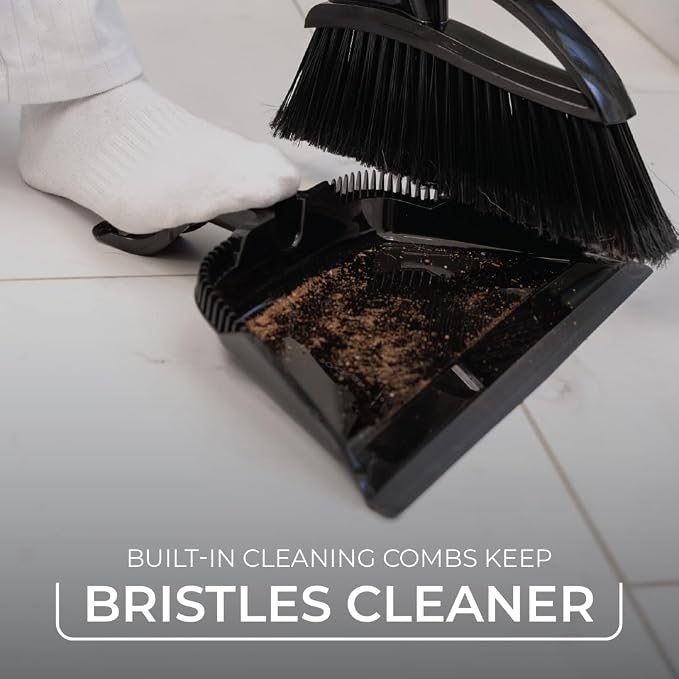 O-Cedar Strong Sweep Broom and Dustpan Set - Image 7