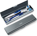 Wider Aluminum Toothbrush Travel Case, Portable Travel Toothbrush Holder by Oralphi