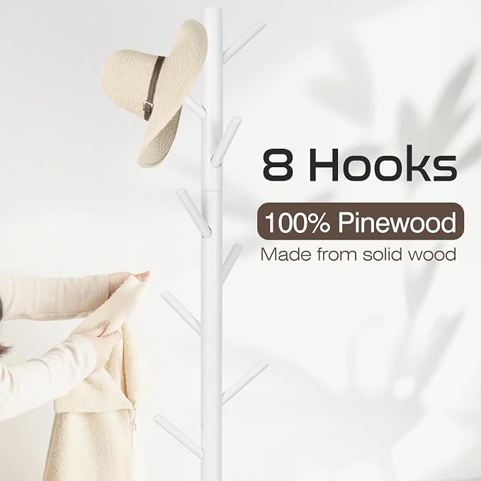 WANGMUXIA Freestanding Coat Rack | Coat Rack - Image 2