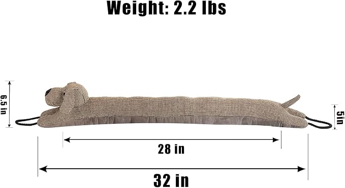 Under Door Draft Stopper Decorative Wind Stopper 32 inch - Image 2