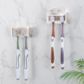 2 PCS Toothbrush Holders Wall Mounted by PARKMANI