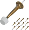 HOMOTEK 12 Pack Heavy Duty Solid Rigid Door Stop by HOMOTEK