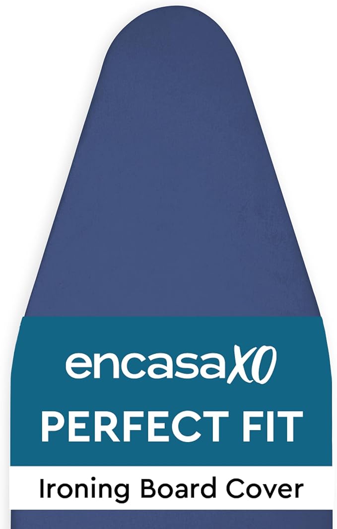 Encasa XO Ironing Board Cover and Pad, Wide 49"x18" by EncasaXO
