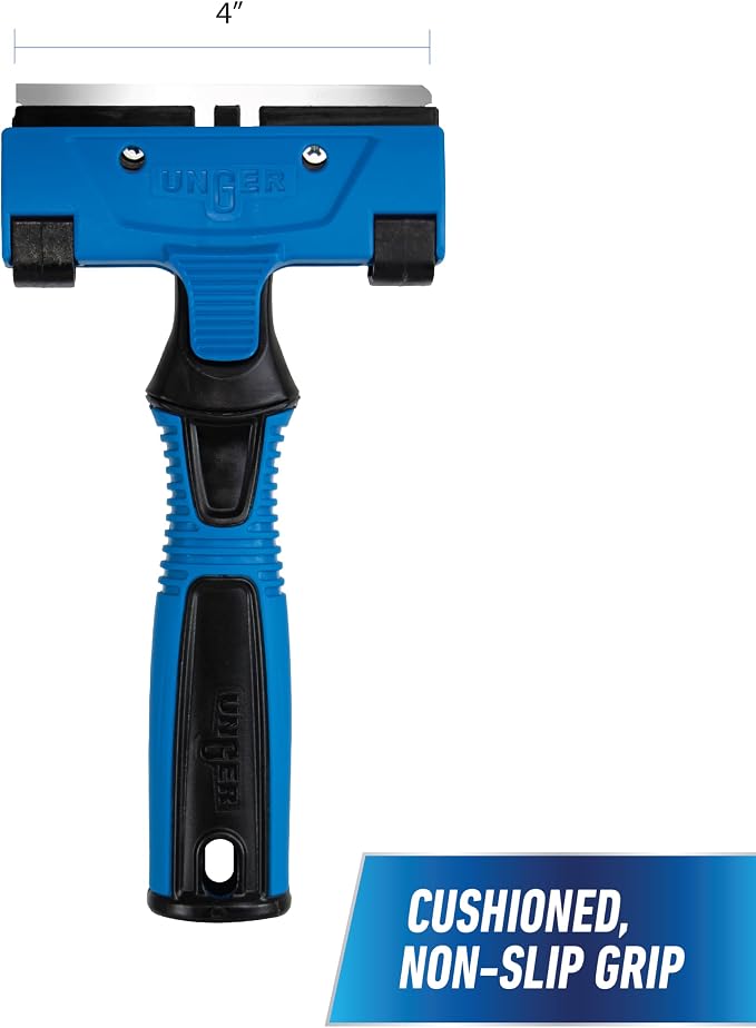 Unger Professional Connect and Clean 4" All-Purpose Scraper, and Floor Scraping - Image 12