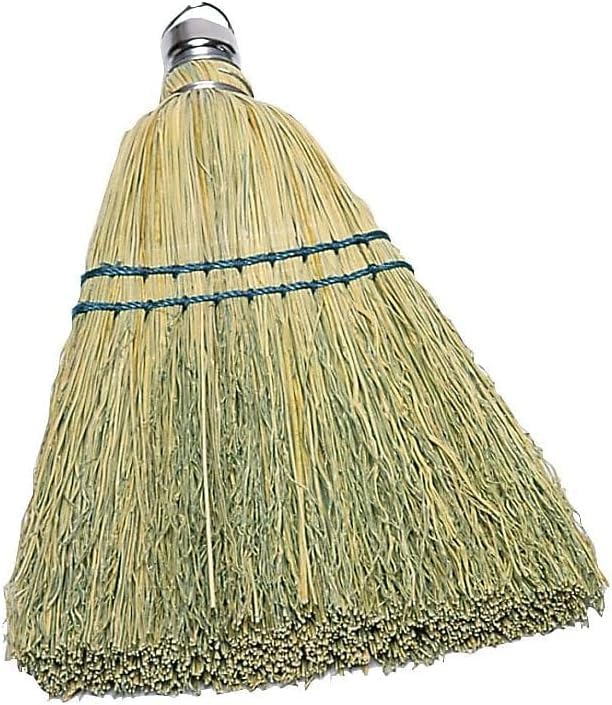 Rubbermaid Corn Whisk Broom, 12 Inch, Natural Bristles | Multi-Surface | Yellow by RubbermaidCommercialProducts
