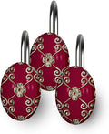Zahari Home Elegant Rose Shower Hooks Set by ZahariHome