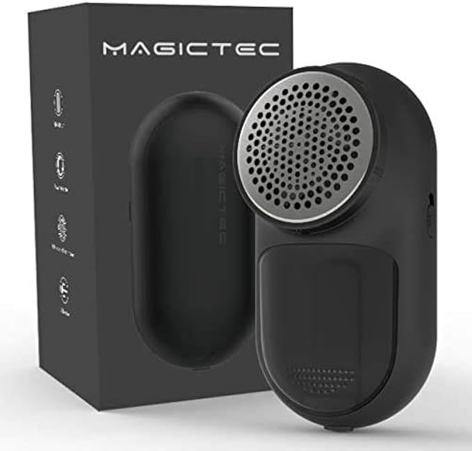 Rechargeable Fabric Shaver, Magictec Lint Remover Sweater Defuzzer Lints Fuzzs by Magictec