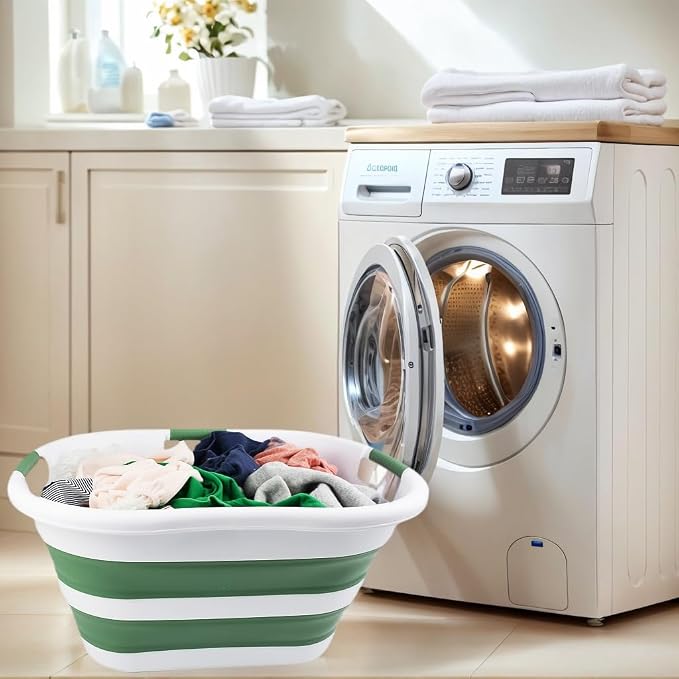 SAMMART 40L Collapsible Plastic Laundry Basket - Image 4