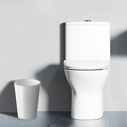 Lysam Bathroom Trash Can 3 Pack, 1.8 Gallon Small Trash Can - Image 2